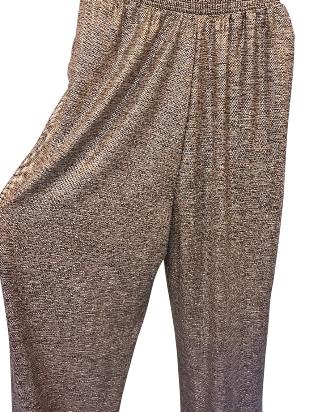 Anthropologie Metallic Joggers Melora Pink Rose Gold Elastic Waist Pants XS - Picture 8 of 13